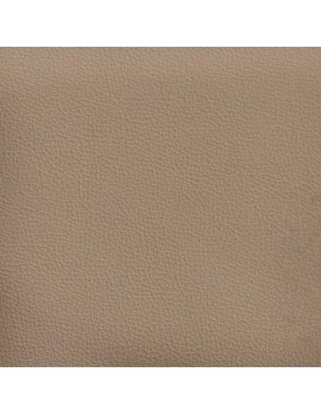 Ensemble de canapés 2 pcs avec coussins Cappuccino Similicuir