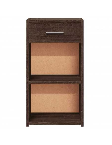 Tables de chevet 2pcs chêne marron 35x34x65cm bois d'ingénierie Tables de chevet 2pcs chêne marron 35x34x65cm bois d'ingénierie