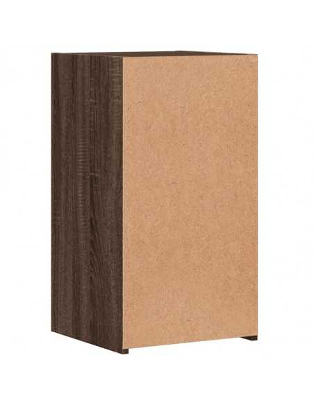 Tables de chevet 2pcs chêne marron 35x34x65cm bois d'ingénierie Tables de chevet 2pcs chêne marron 35x34x65cm bois d'ingénierie