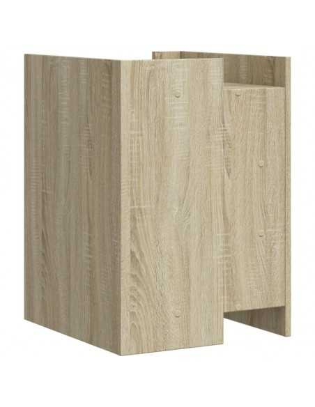 Table de chevet chêne sonoma 45x50x65 cm bois d’ingénierie