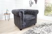 Fauteuil design chesterfield teinté marron Fauteuil |adeniahome.com