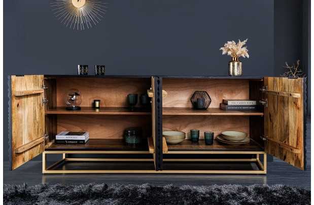 Buffet, Bahut et enfilade pas cher en bois massif  | LIVRAISON GRAT...