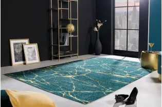 Tapis contemporain tricoté de 120x200cm en laine coloris naturel Ta...