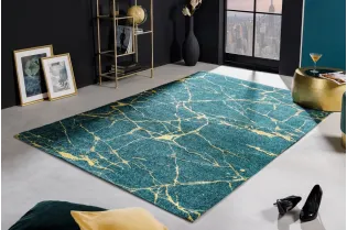 Tapis contemporain tricoté de 120x200cm en laine coloris naturel Ta... 2