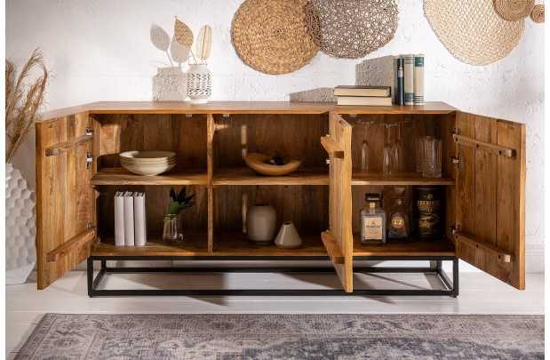 Buffet, Bahut et enfilade pas cher en bois massif  | LIVRAISON GRAT...