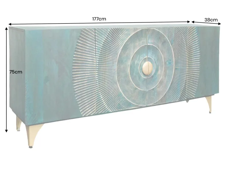 Buffet, Bahut et enfilade pas cher en bois massif  | LIVRAISON GRAT...