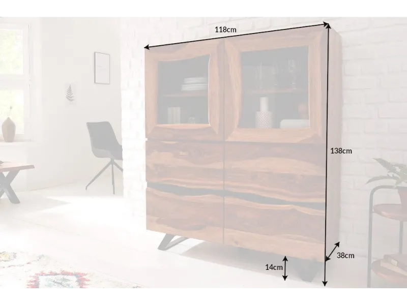 Table à manger design 180 cm coloris naturel pas cher