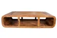 Table basse sheesham 100 cm | Table basse bois massif salon