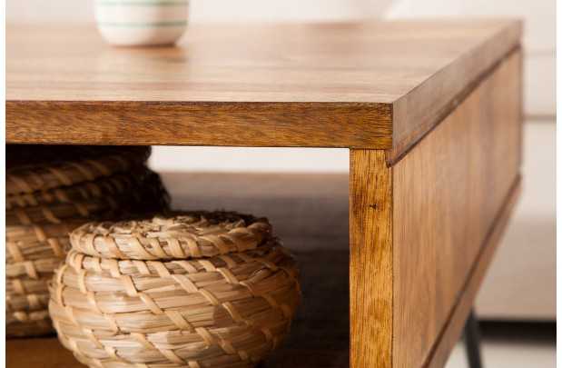 Table basse bois massif pas cher | LIVRAISON GRATUITE | adeniahome...