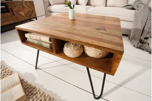 Table basse bois massif pas cher | LIVRAISON GRATUITE | adeniahome...