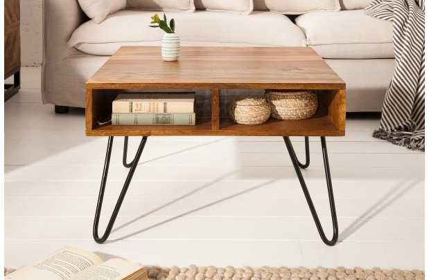 Table basse bois massif pas cher | LIVRAISON GRATUITE | adeniahome...