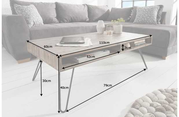 Table basse bois massif pas cher | LIVRAISON GRATUITE | adeniahome...