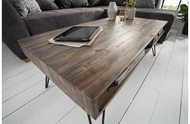 Table basse bois massif pas cher | LIVRAISON GRATUITE | adeniahome...