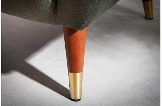 Fauteuil à bascule design scandinave coloris bleu claire Fauteuil |...