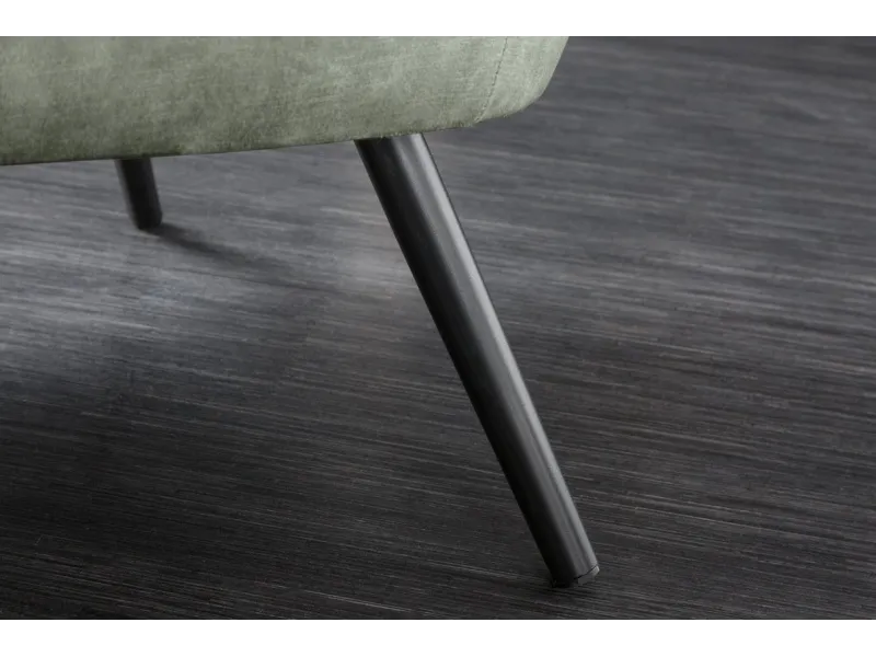 Fauteuil à bascule design scandinave coloris bleu claire Fauteuil |...