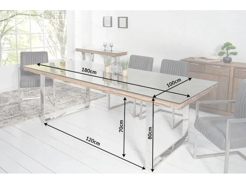 Table en bois massif pas cher | LIVRAISON GRATUITE | adeniahome