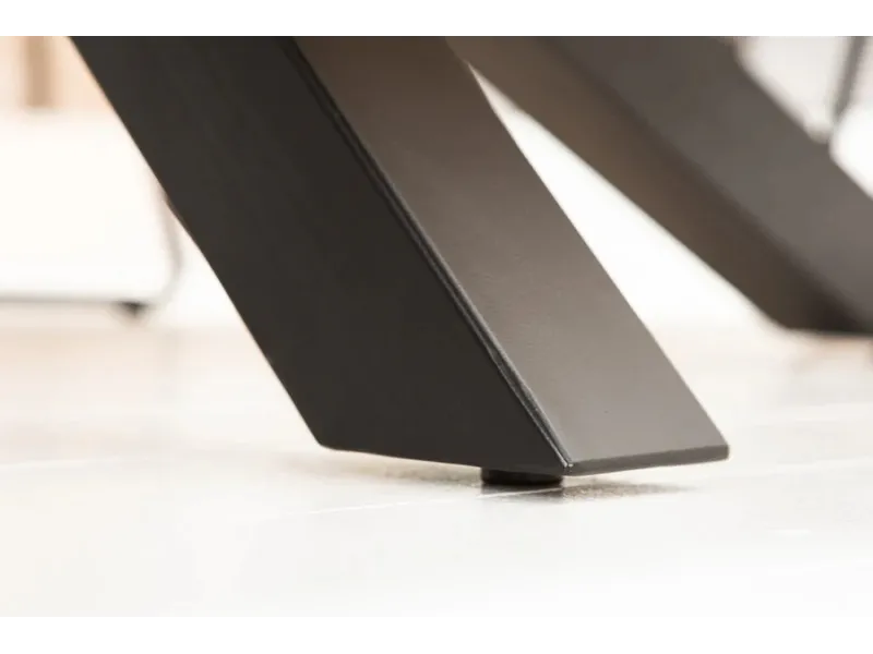 Table GALAXIE 160cm Bois Massif de Manguier & Métal - Adenia Home