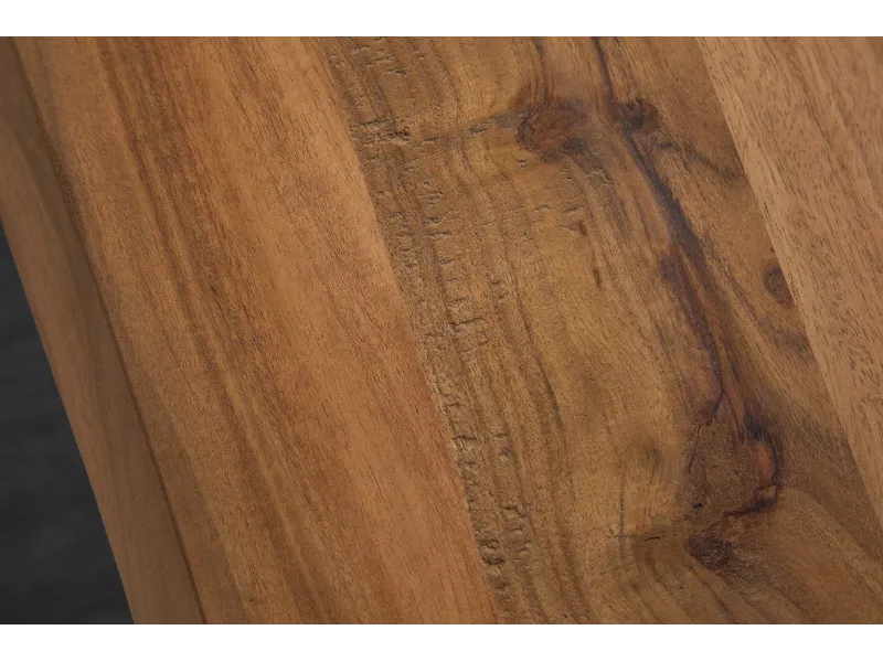 Table à manger Mammut 200cm acacia sauvage 35mm pas cher