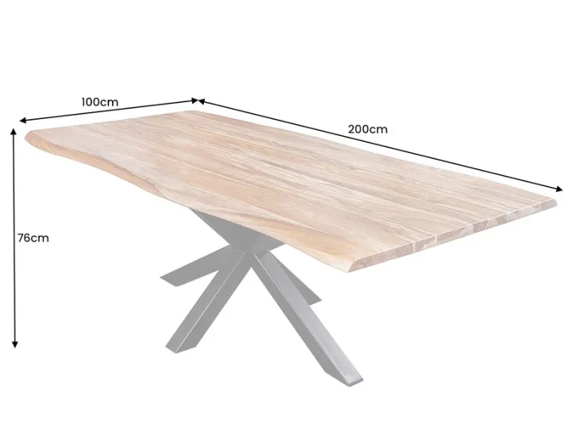Table en bois massif pas cher | LIVRAISON GRATUITE | adeniahome