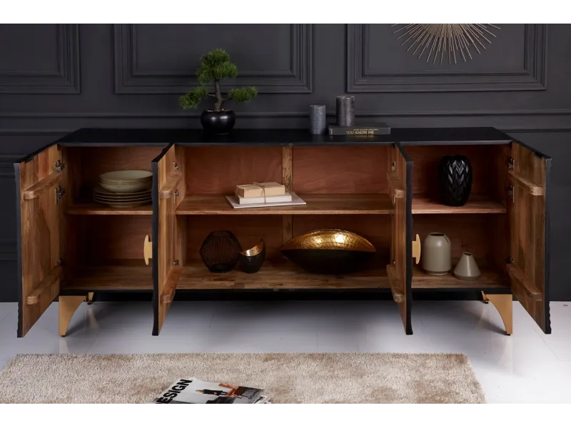 Buffet, Bahut et enfilade pas cher en bois massif  | LIVRAISON GRAT...