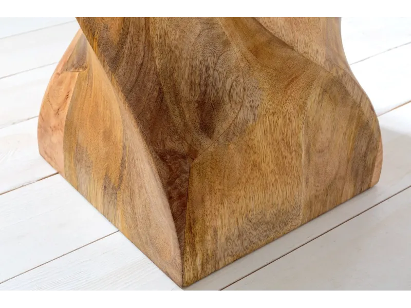 Tabouret design en aluminium argenté 45cm Tabourets bas |adeniahome.com