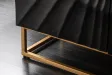 Buffet Scorpion 140 cm noir | Buffet design contemporain en bois massif – Adenia Home