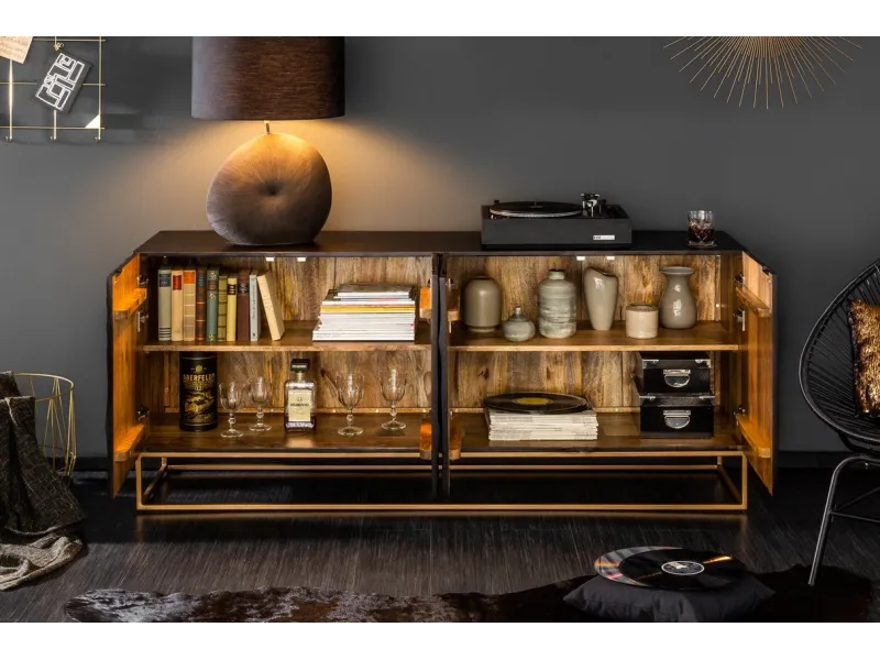 Buffet, Bahut et enfilade pas cher en bois massif  | LIVRAISON GRAT...