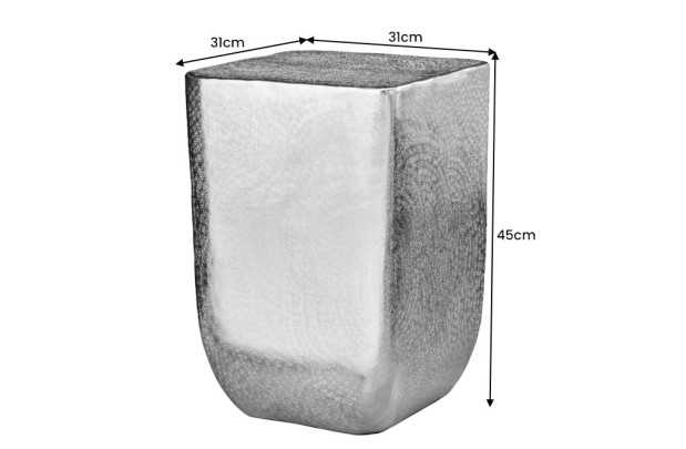 Table basse de 45 cm design unit doré