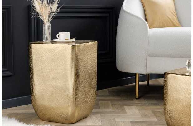 Table basse de 45 cm design unit doré