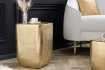 Table basse de 45 cm design unit doré