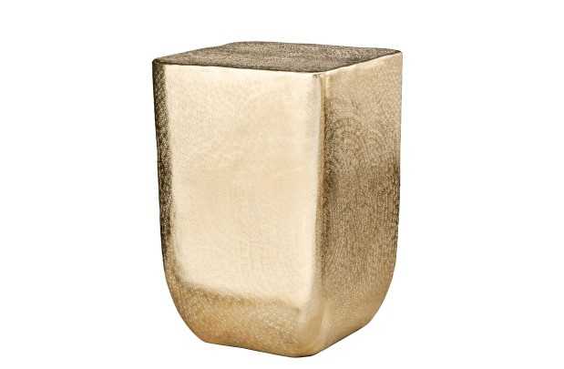 Table basse de 45 cm design unit doré