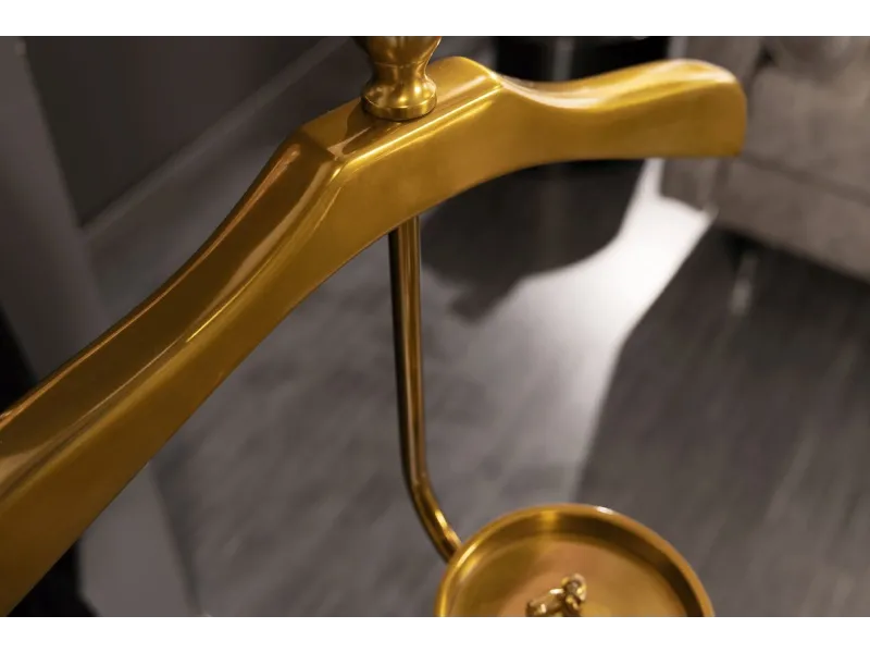 Porte-manteau design arbre en métal blanc Porte-manteaux  |adeniahome...