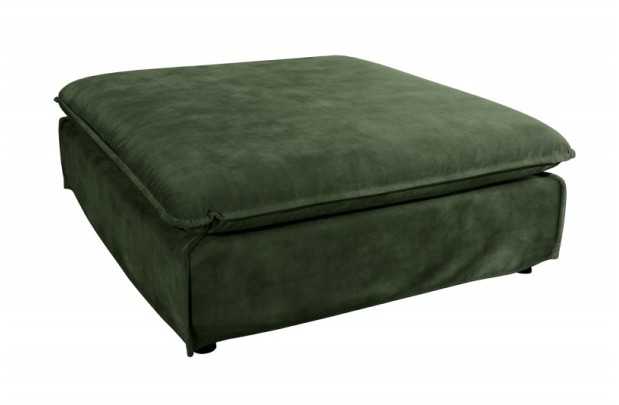 Tabouret moderne en lin coloris taupe pas cher