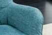 Fauteuil SCANDINAVIA avec accoudoirs – Tissu Texturé Bleu