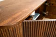 Buffet rainuré style rétro 160 cm | Buffet moderne en bois massif – Adenia Home