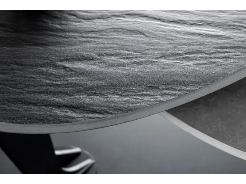 Table d'appoint 55 cm design en verre / métal Table d'appoint  |adenia...