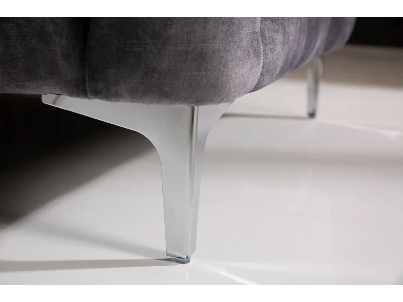 Tabouret baroque de couleur vert en velours pas cher