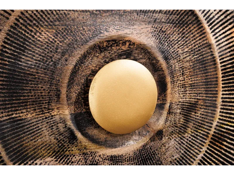 Meuble TV contemporain |Meuble TV design ovale avec étagère coloris...