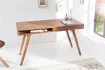 Bureau de 120cm design Scandinave coloris blanc Secrétaire |adeniahome...