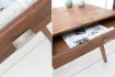 Bureau de 120cm design Scandinave coloris blanc Secrétaire |adeniahome...