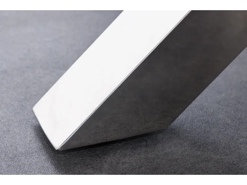 Table à Manger Ronde en Teck et Verre – Élégance Naturelle et Design Chromé Ø120 cm