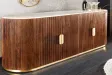 Buffet GATSBY 170 cm marbre blanc | Buffet moderne Art déco – Adenia Home