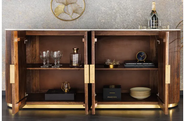 Buffet, Bahut et enfilade pas cher en bois massif  | LIVRAISON GRAT...