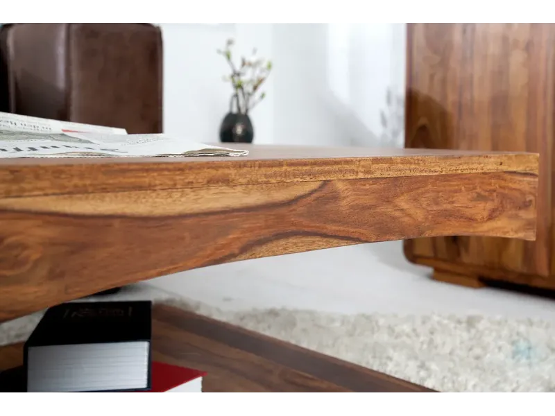 Meuble tv bois massif |Meuble tv design de couleur naturelle en boi...