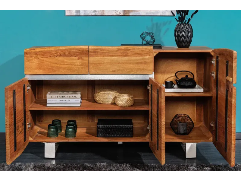 Buffet, Bahut et enfilade pas cher en bois massif  | LIVRAISON GRAT...