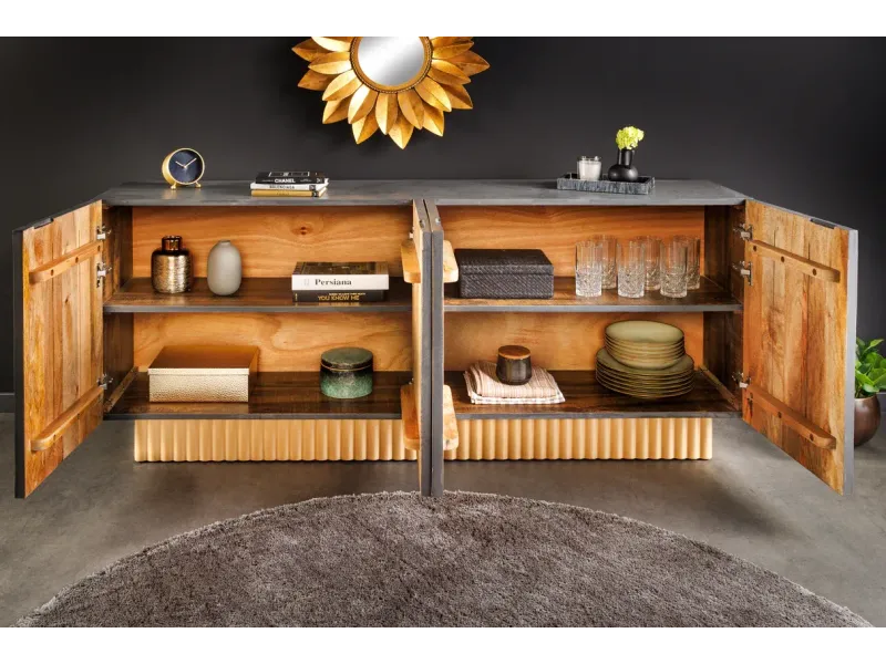 Buffet, Bahut et enfilade pas cher en bois massif  | LIVRAISON GRAT...
