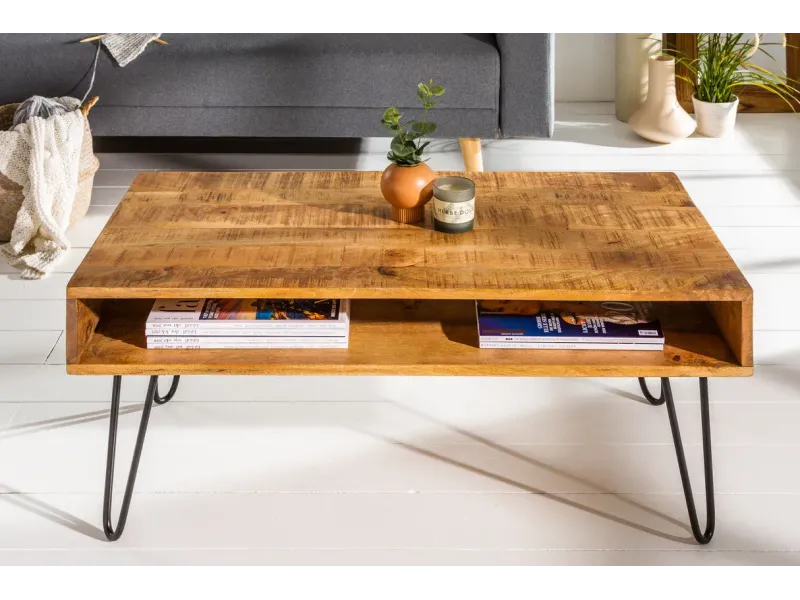 Table basse bois massif pas cher | LIVRAISON GRATUITE | adeniahome...