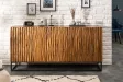 Buffet Amazonas 160 cm naturel | Buffet moderne en bois massif – Adenia Home