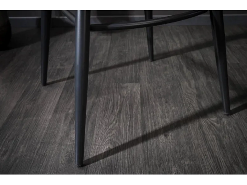 Lot de 2 tabourets de bar en velours coloris vert émeraude