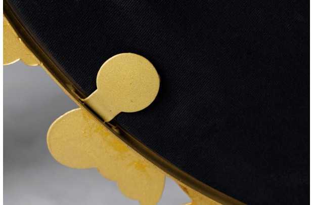 Miroir mural design Papillon coloris Or 80cm